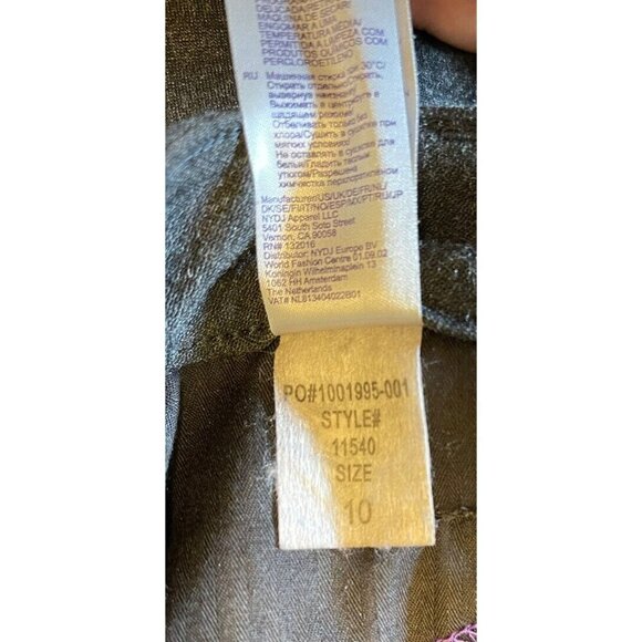 NYDJ Not Your Daughters Jeans Gray Career Pants Size 10 Lift Tuck Technology - Picture 6 of 11